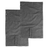 BergHOFF GEM 100% Cotton 2Pc Placemat Set, Black Denim Look, Grey - 3 of 4