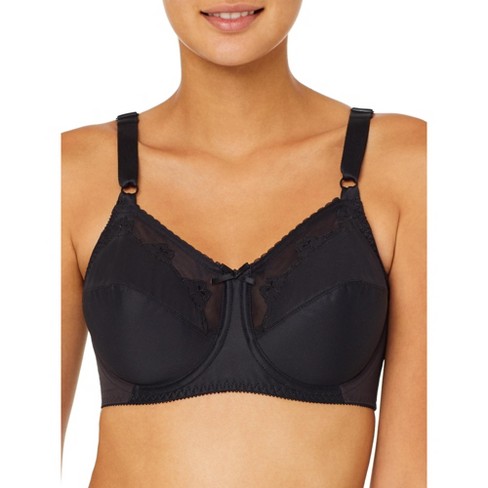 Bali Passion for Comfort Underwire Bra (3383) Black, 34C at  Women's  Clothing store