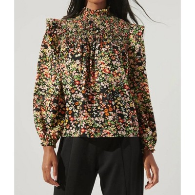Women's Malta Wildflower Blouse - SUGARLIPS