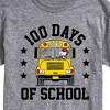 Men's - Peanuts - Snoopy One Hundred Days Of School Short Sleeve Graphic T-Shirt - 2 of 4