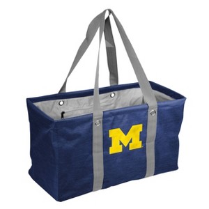 NCAA Michigan Wolverines Convertible Crosshatch Picnic Caddy - 1 of 1
