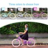 VASIP Girls 20 Inch Bike with Basket for 7-10 Year Olds,Lightweight Youth Bicycle,Easy to Ride Design - 4 of 4