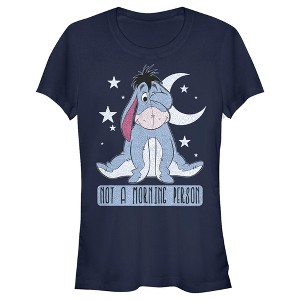 Juniors Womens Winnie the Pooh Not a Morning Person T-Shirt - 1 of 4