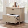 Whitaker Point 2 Drawer Lateral File Natural Maple - Sauder: Home Office, MDF, Metal Hardware - 3 of 4