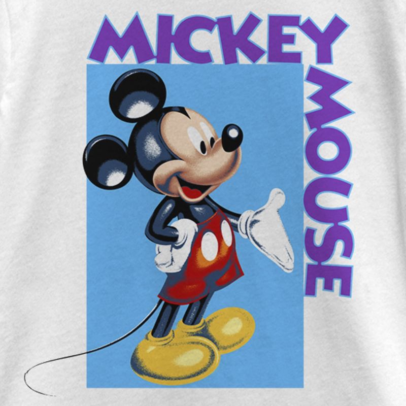 Girl's Disney Mickey Mouse Sketch T-Shirt, 2 of 5