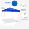 EAGLE PEAK Slant Leg Pop-up Canopy Tent Easy One Person Setup Instant Outdoor Beach Canopy Folding Portable Sports Shelter - 4 of 4