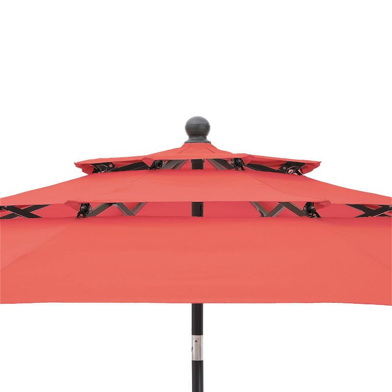 10' x 10' Outdoor 3-Tier Patio Market Umbrella - Captiva Designs, 6 of 11
