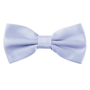 Allegra K Men's Pre-tied Solid Adjustable Classic Tuxedo Wedding Bow Ties - 1 of 4