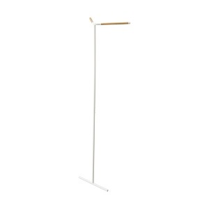 Yamazaki Home - Corner Leaning Coat Hanger (63" H) - Steel + Wood - 1 of 4