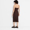 Women's Plisse Column Midi A-Line Dress - Wild Fable™ - 3 of 3