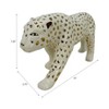 Decorative Leopard Sculpture for Home Decor - Contemporary Figurine for Bathroom, Office, Bedroom, or Shelf Decor - 4 of 4