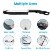 NewHome"4Pcs Gap Cleaning Brushes for Kitchen, Bathroom, Tiles, Faucets & Narrow Corners - Multi-Purpose"Black - 3 of 4