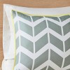 Gracie Mills Basil Chevron Bliss Comforter Set - 2 of 4