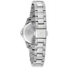Bulova Ladies' Crystal 3-Hand Quartz, Blue Mother-of-Pearl Heart Accent Dial, Stainless Steel 30mm - 3 of 4