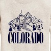 Boys' - Peanuts - Colorado Charlie Brown Graphic Long Sleeve Fleece Sweatshirt - 2 of 4