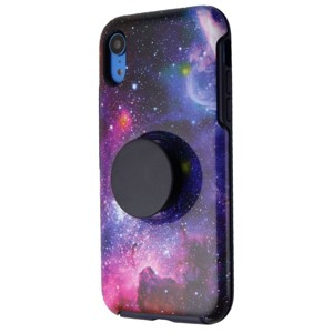 Otter + Pop Symmetry Series Phone Case for iPhone XR - Blue Nebula - 1 of 1