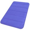 PiccoCasa Household Absorbent Memory Foam Coral Velvet Non-slip Bath Mats - 3 of 4