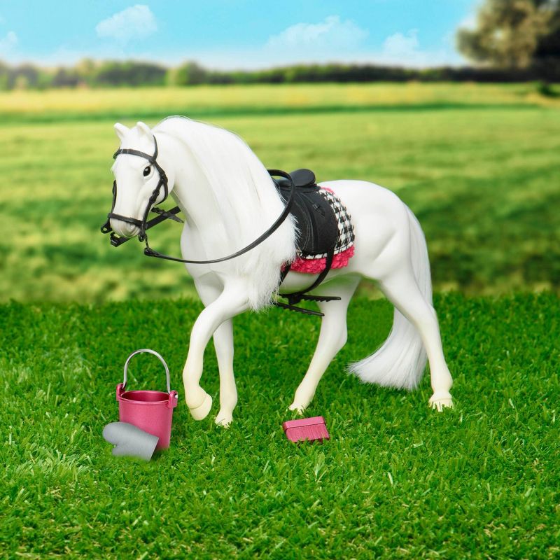 Lori Doll Horse with Accessories - Camarillo Horse White, 3 of 7