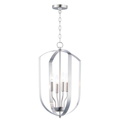 Maxim Lighting Provident 4 - Light Chandelier in  Satin Nickel