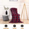 Comfort Flannel Blanket Super Soft Christmas Prints Throw Blanket Christmas Gift. - 4 of 4