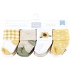 Hudson Baby Infant Girl Cotton Rich Newborn and Terry Socks, Sunflower - image 2 of 4