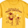Men's - Winnie the Pooh - Wishing For A Merry Christmas Short Sleeve Graphic T-Shirt - 2 of 4