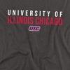 Men's University of Illinois Chicago Official Stacked T-Shirt - 2 of 4