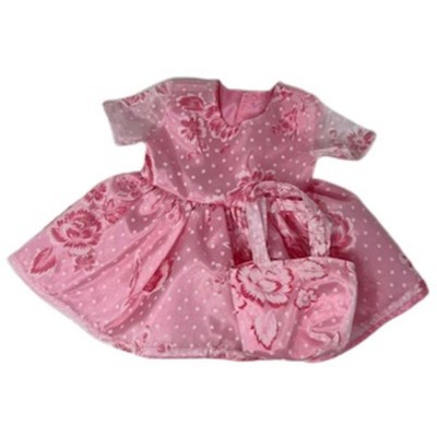 Doll Clothes Superstore Pink Chiffon Dress With Purse Fits Our Generation American Girl My Life Dolls