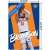 Trends International NBA New York Knicks - Jalen Brunson 24 Unframed Wall Poster Print White Mounts Bundle 14.725" x 22.375" - 3 of 4