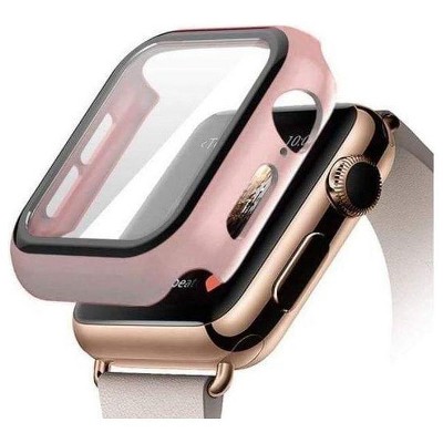 Entronix Case Compatible with iWatch Series 9/8/7, 41mm - Hard Cover w/ Built-In Screen Protector