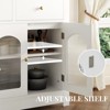 Buffet Cabinet with Storage, 55.1" Large Sideboard Buffet Cabinet - 4 of 4