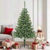 vidaXL Christmas Tree with 300 LEDs with Stand Green 70.9" PVC - 2 of 4