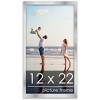 PosterPalooza | 12x22 Wood Frame with UV Acrylic, 6 Finishes: Black, White, Bronze, Silver, Wood, Mahogany - 2 of 4