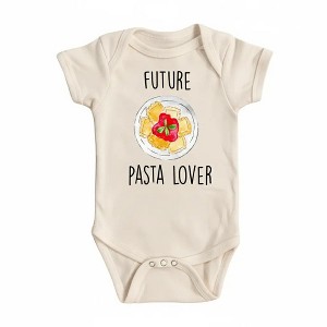 Italian Pasta Newborn Baby Onesie® Bodysuit GS1 - 1 of 4