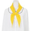 INSPIRE CHIC Women's Triangle Handmade Sailor Bow Tie for Uniform Cosplay 1 Pcs - 4 of 4
