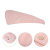 Unique Bargains Women comfortable Single Thick Layer Hair Towel for Travel 1 Pc - 3 of 4