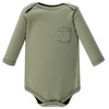 Hudson Baby Infant Boy Cotton Long-Sleeve Bodysuits 5pk, Mr Fox - image 3 of 4