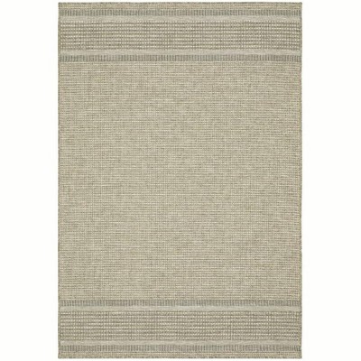 Oriental Weavers TTR07A240305ST 7 ft. 10 in. x 10 ft. Tortuga Polypropylene Rectangle Rug Beige & Black