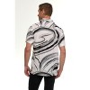 Super Triple Goose Men’s Printed Rayon Camp Collar Shirt - Soft Feel, Moisture-Wicking, Easy Care - 2 of 4