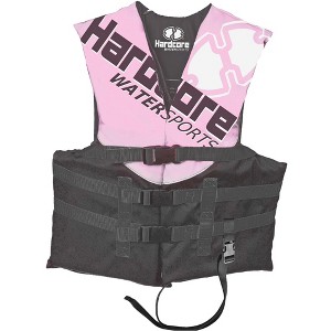 Hardcore USCG Type III Life Jacket PFD for Adults & Kids | Comfortable Ski Vest with Leg Strap for Watersports, Boating - 1 of 4