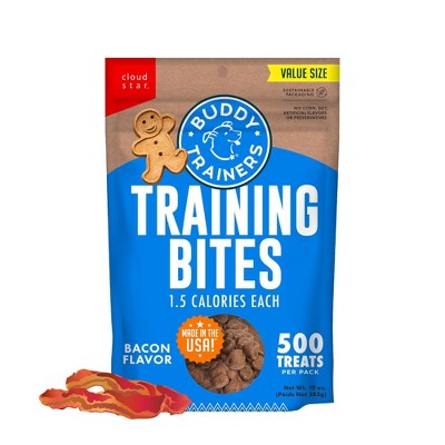 Buddy Biscuits Training Bites Bacon Dry Dog Treats - 10oz