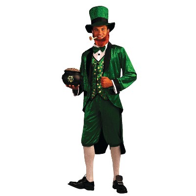 Forum Mens Mr. Leprechaun Suit Costume - One Size Fits Most - Green ...
