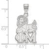 Black Bow Jewelry Sterling Silver Phi Mu Greek Life Medium Pendant - 2 of 3