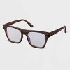 Women's Retro Square Blue Light Filtering Glasses - A New Day™ - 2 of 2