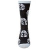 Adult Star Wars The Mandalorian Helmet All Over Print Crew Socks - 3 of 4