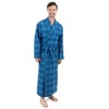 Leveret Mens Flannel Robe - 2 of 3