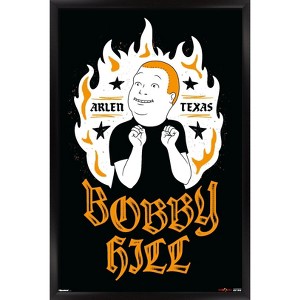 Trends International King of the Hill (1997) - Bobby Hill Arlen Texas Flame Framed Wall Poster Prints - 1 of 4