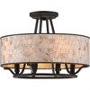 Quoizel Lighting Aristocrat 4 - Light Semi-Flush Mount in  Palladian Bronze - 2 of 4