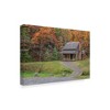 22" x 32" Smokies Cabin by Galloimages Online - Trademark Fine Art: Gallery-Wrapped Canvas, Digital Landscape Art - 2 of 4