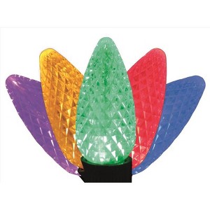 Celebrations Platinum LED C9 Multicolored 25 ct String Christmas Lights 25 ft. - 1 of 1
